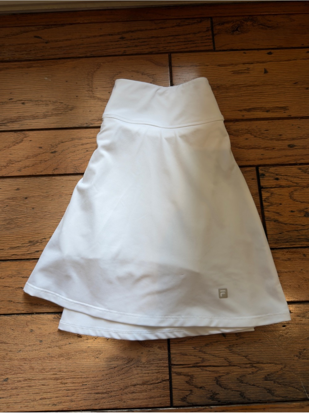 Fila White Circle Tennis Skirt